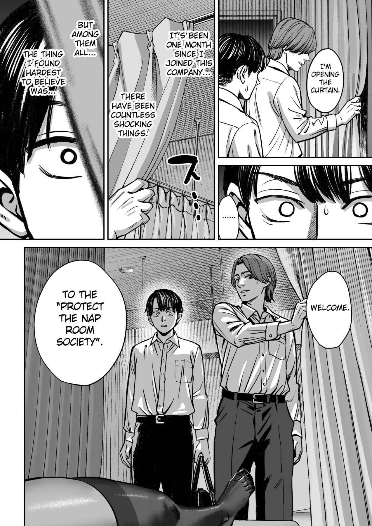 Hentai Manga Comic-The story of how the nap room at a company turned into a sex room-Read-17